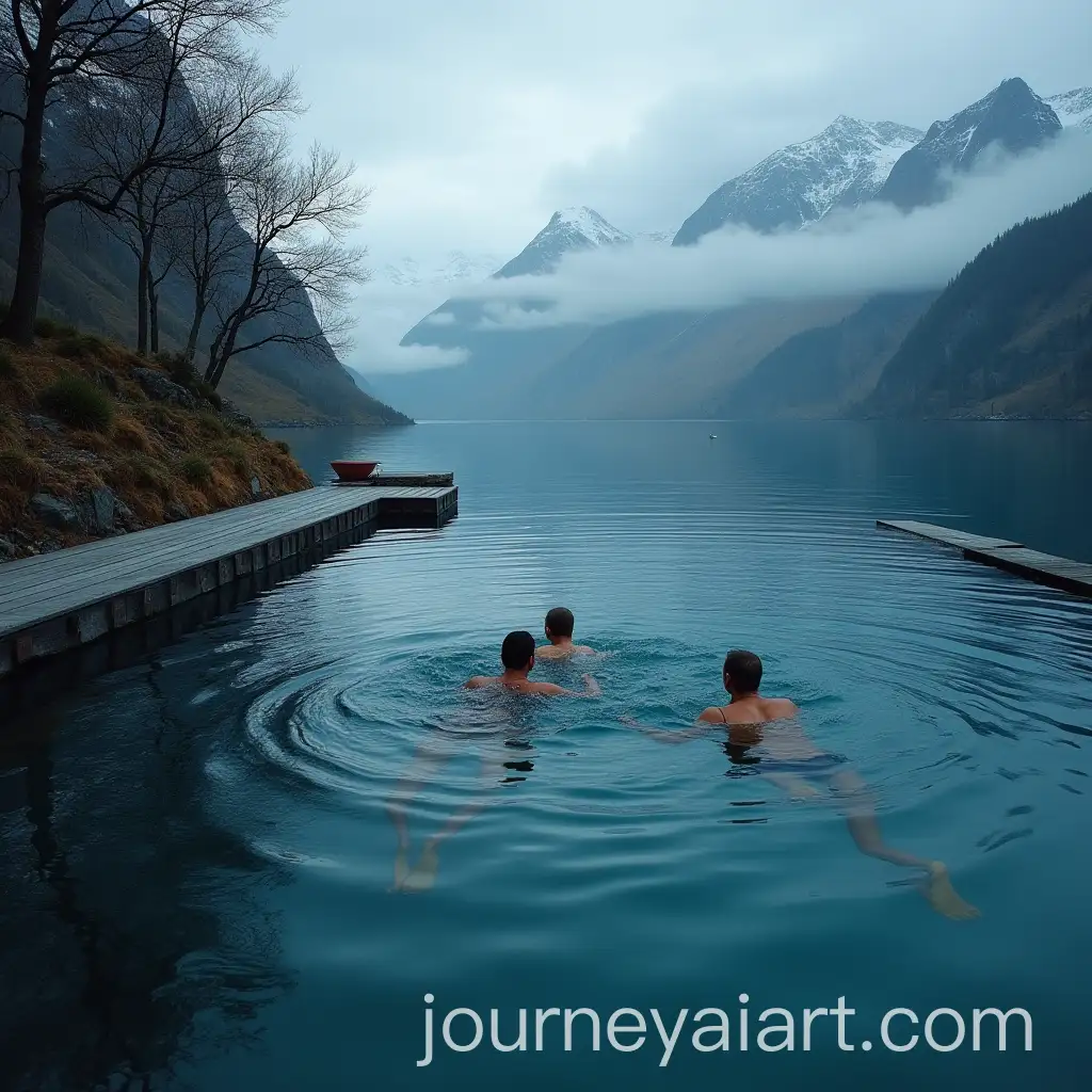 Relaxing-Swim-in-a-Stunning-Norwegian-Infinity-Pool