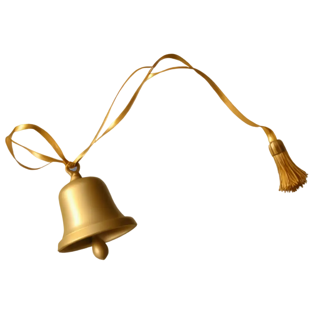 Golden-Bell-PNG-Image-HighQuality-Transparency-for-Versatile-Design-Uses