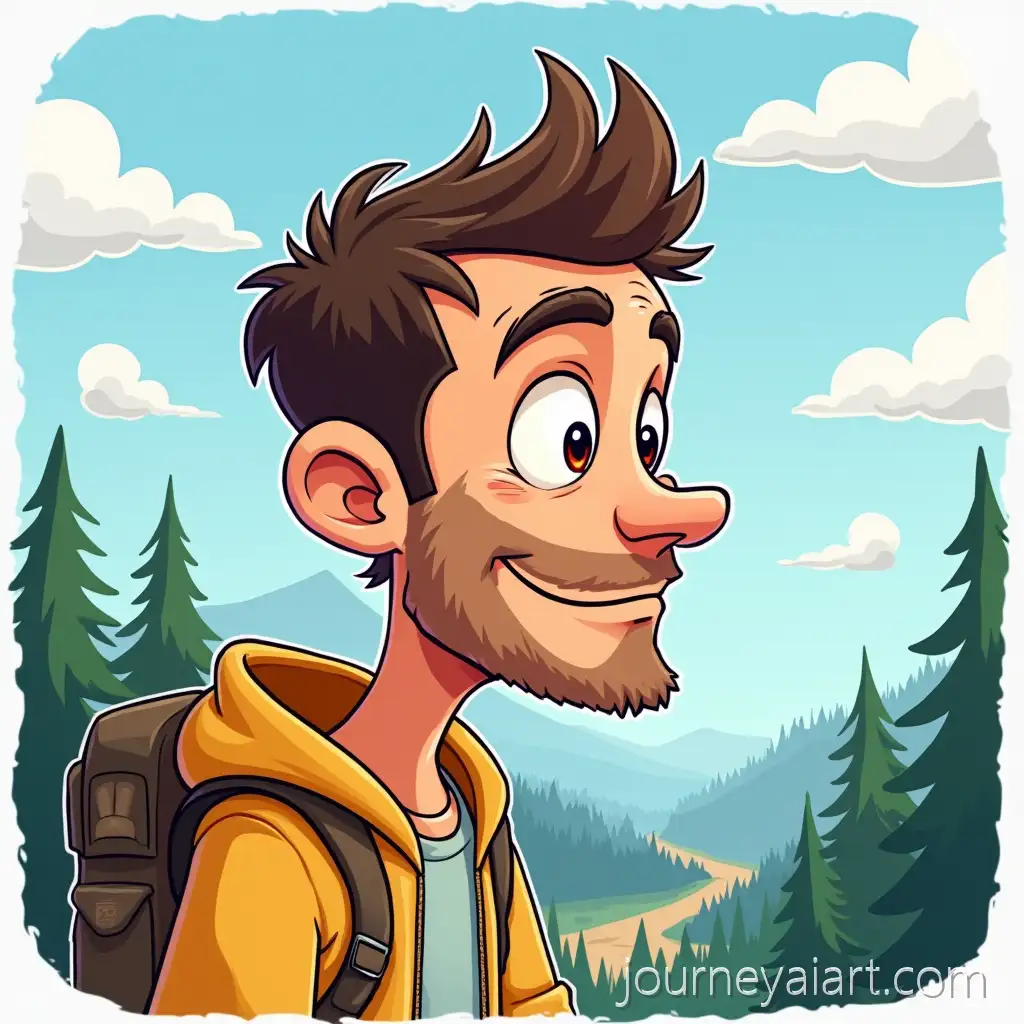 Colorful-Cartoon-Profile-Picture-of-a-Person-Embarking-on-a-New-Journey