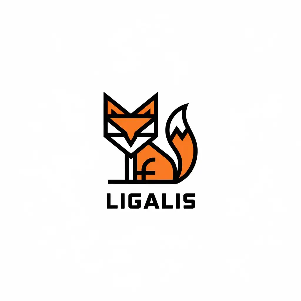 LOGO-Design-for-LigaLis-Athletic-Fox-Mascot-with-Sports-Fitness-Theme