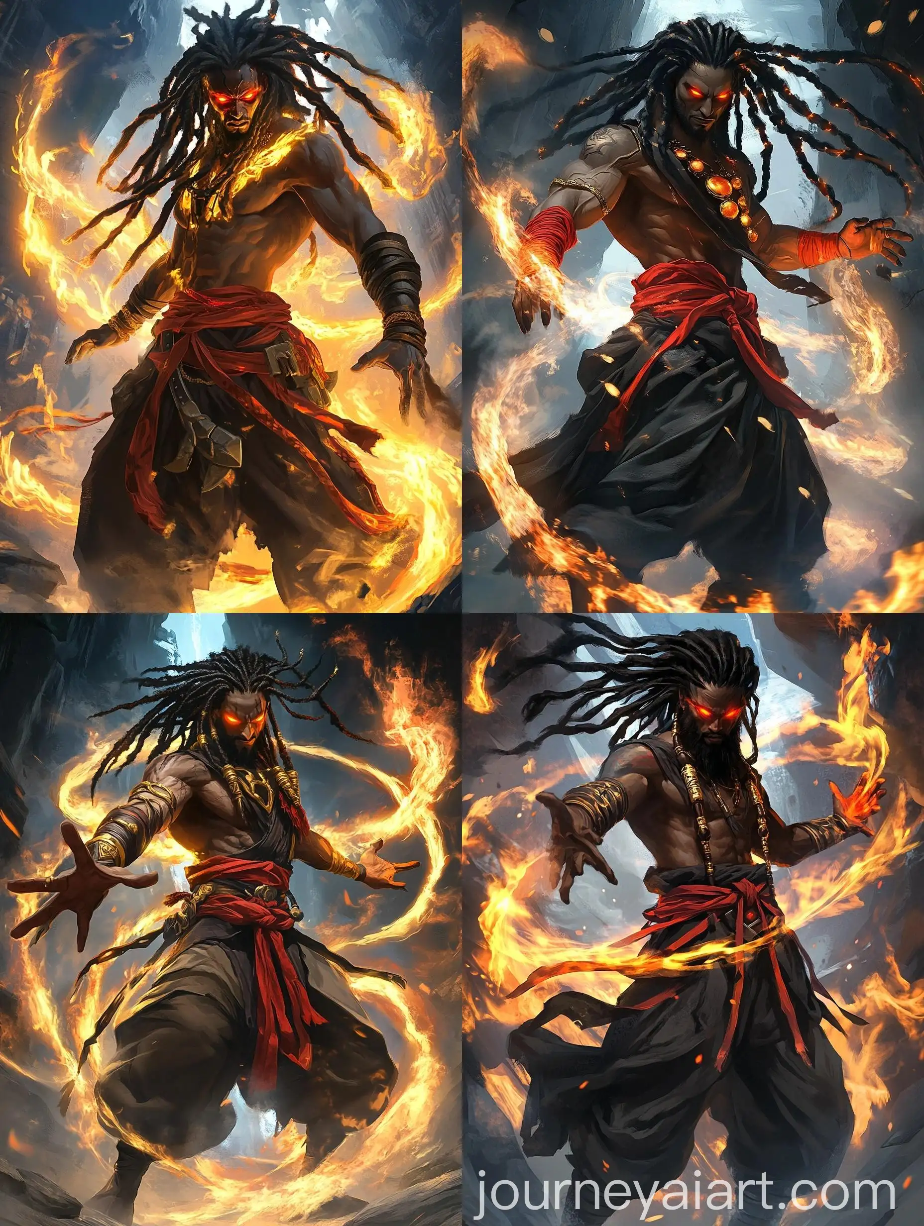 Demonic-Cyborg-Wizard-in-Toist-Martial-Arts-Pose
