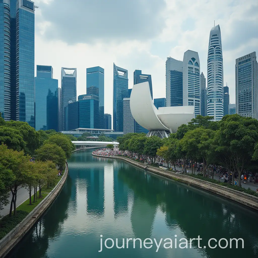 Vibrant-Urban-Landscape-of-Singapore