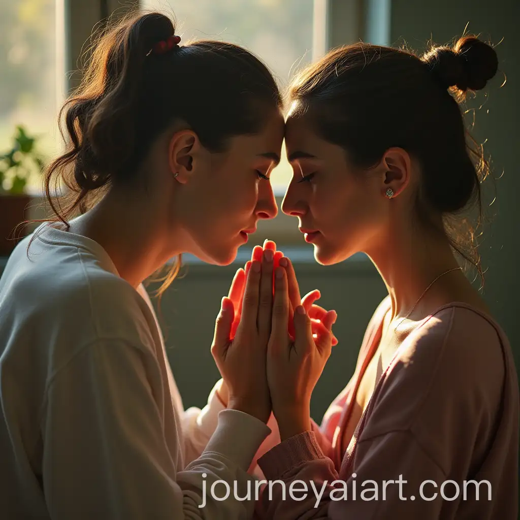 Woman-Praying-in-a-Reverent-Pose