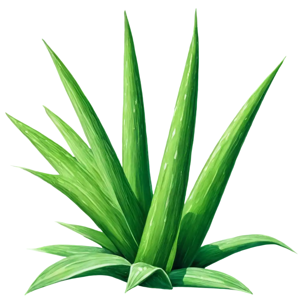 HandPainted-Aloe-Vera-PNG-A-Vibrant-Visual-Asset-for-Your-Projects