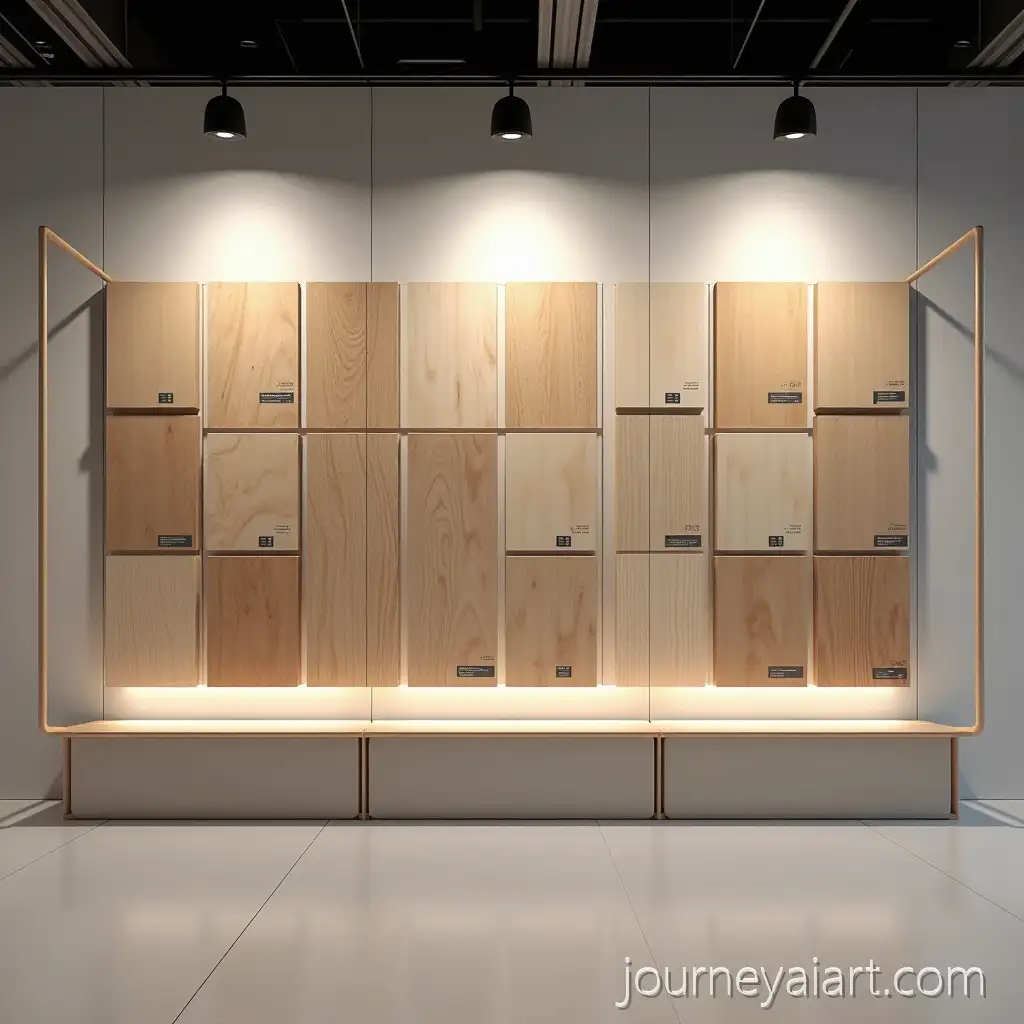 Modern-Luxurious-MDF-Panel-Display-Wall-with-Interactive-Touchscreen