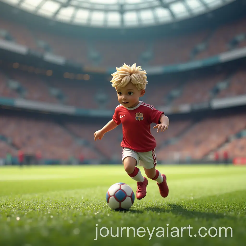Newton-Playing-Soccer-in-a-Stadium