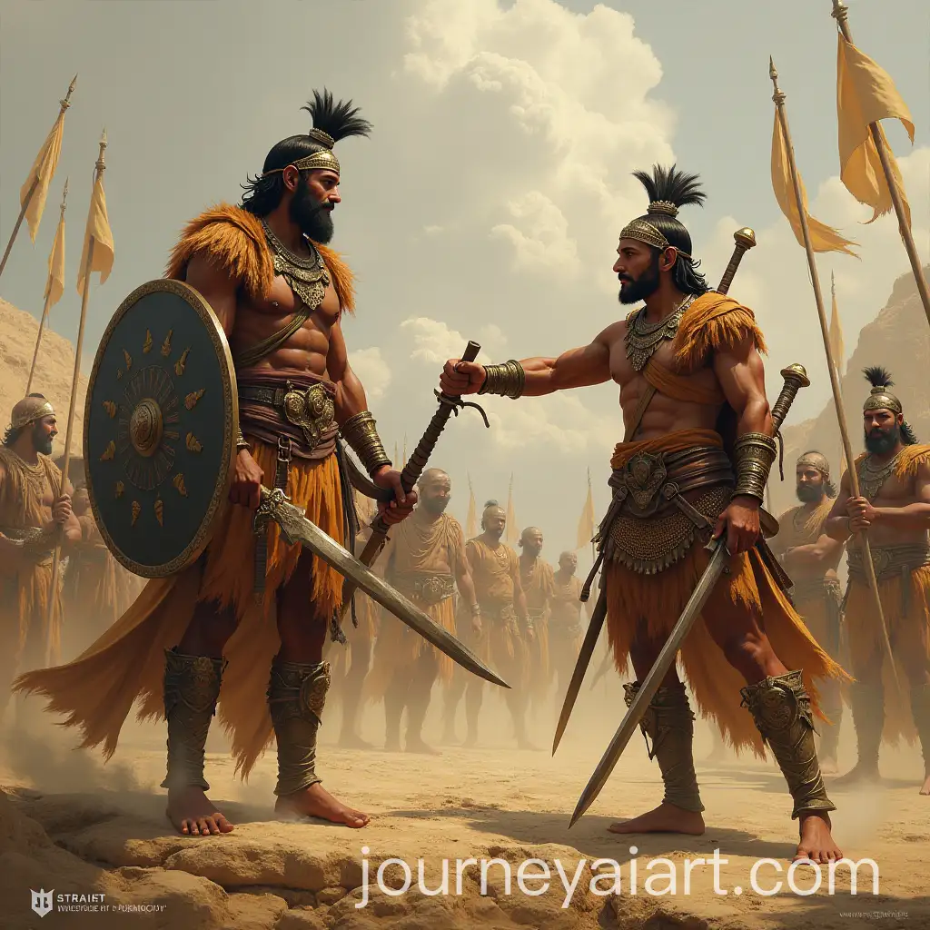 Ashwatthama-Receiving-Warfare-and-Weapons-Training-from-His-Father