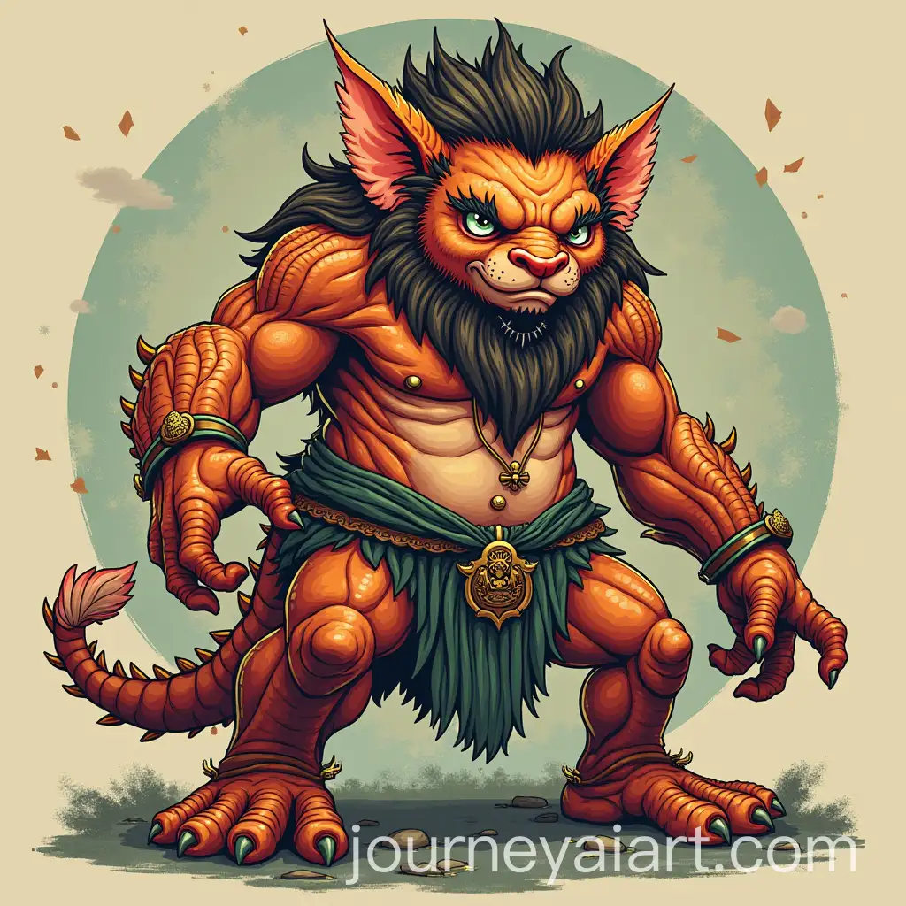 Colorful-Abstract-Artistic-Painting-with-Geometric-Shapes