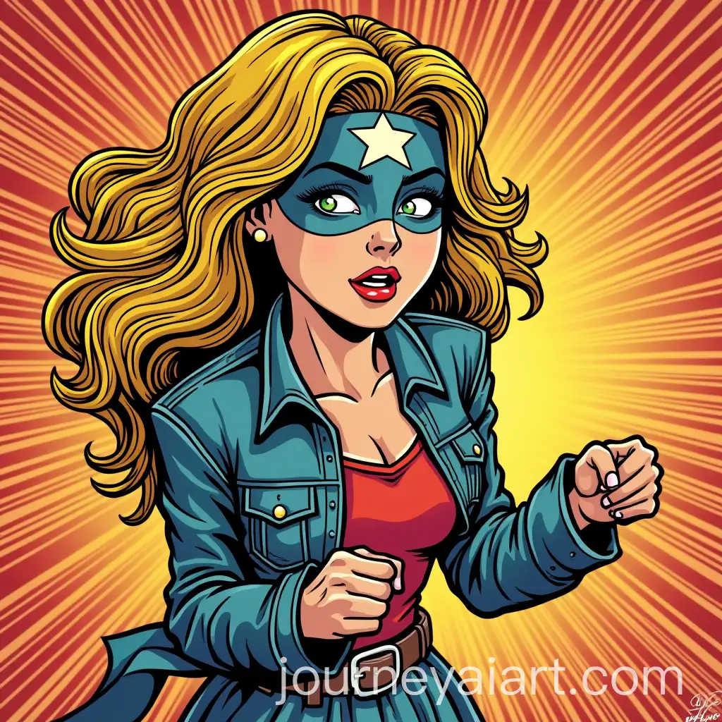 Powerful-American-Comic-Style-Illustration-with-Retro-Colors