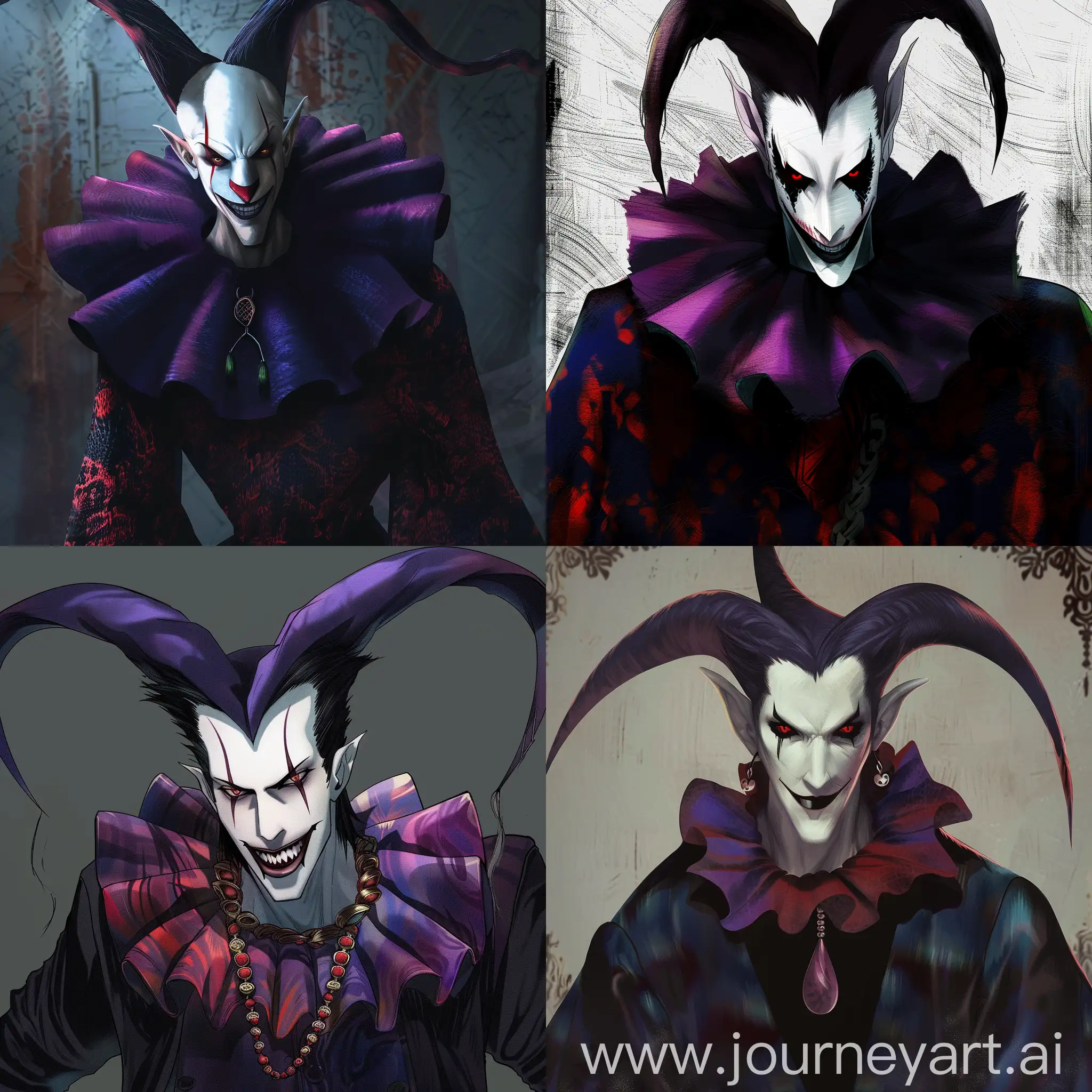 Anime-Style-Demon-Clown