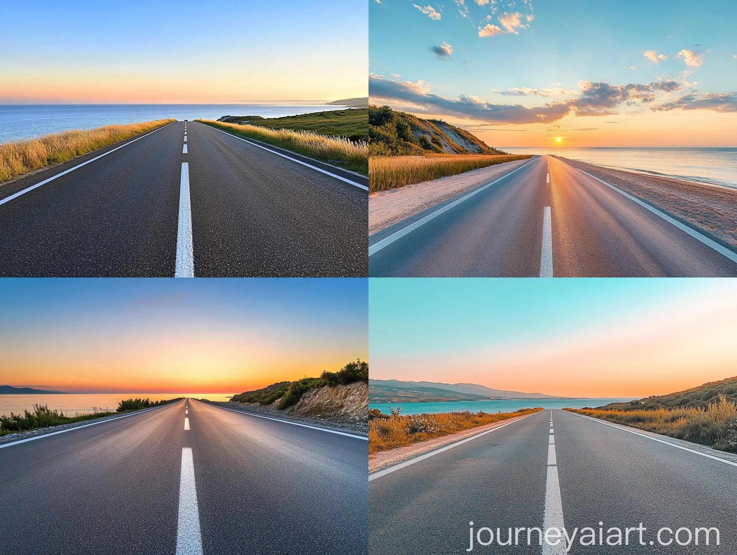 Scenic-Coastal-Road-at-Sunrise