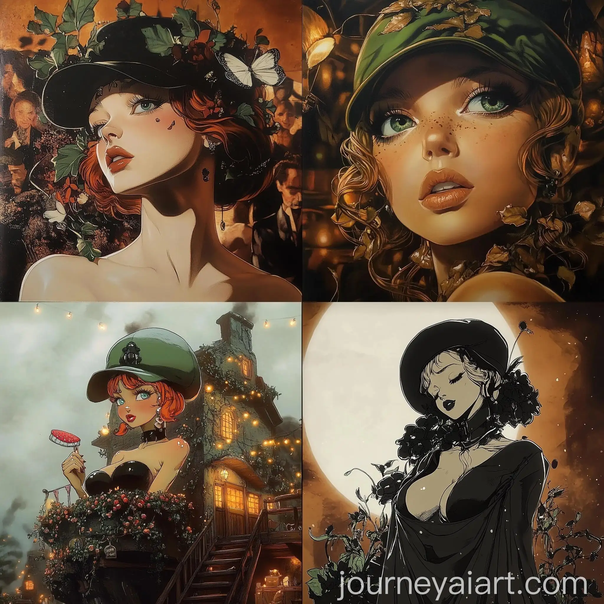 Diverse-Group-of-Friends-Enjoying-Bonfire-on-Beach-at-Sunset