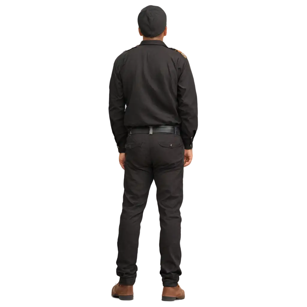 Criminal-Standing-PNG-Image-from-the-Back-HighQuality-Transparent-PNG-for-Creative-Projects