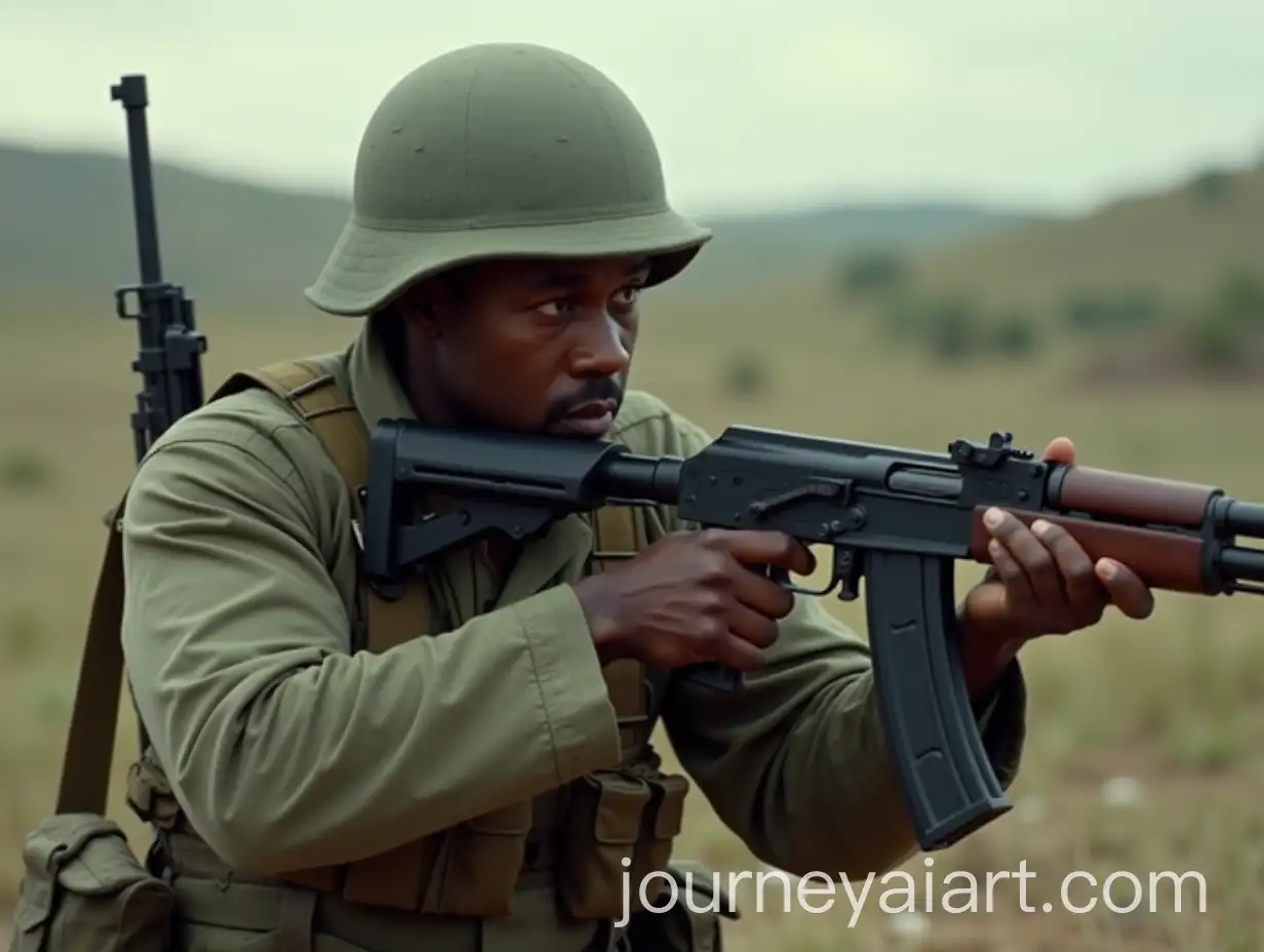 Kanye-West-as-a-Vietnamese-Soldier-Reloading-an-MG42-Machine-Gun