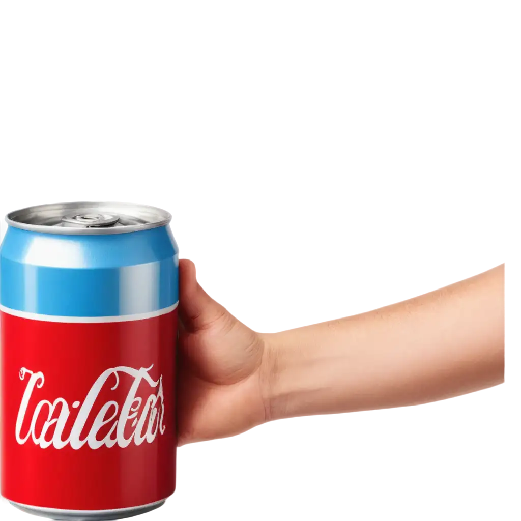 HighQuality-PNG-Image-of-a-HandHeld-Beer-Can-for-Creative-Use