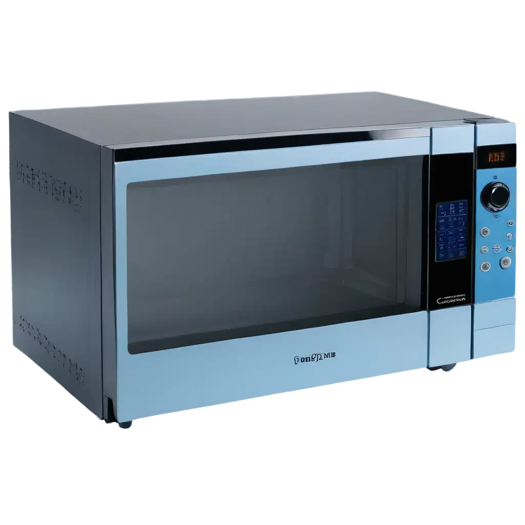 Clear-Blue-Microwave-PNG-Image-Modern-Kitchen-Appliance-Front-View