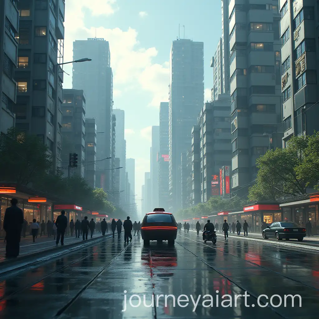 Futuristic-Overpopulated-Cyber-City-with-Advanced-Micro-Mobility-Transportation