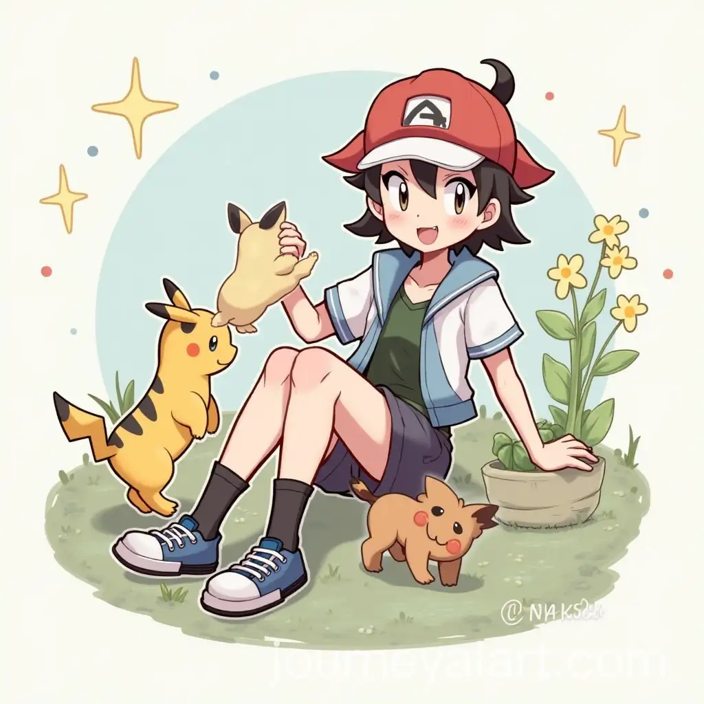 Colorful-Pokmon-Adventure-in-a-Magical-Forest