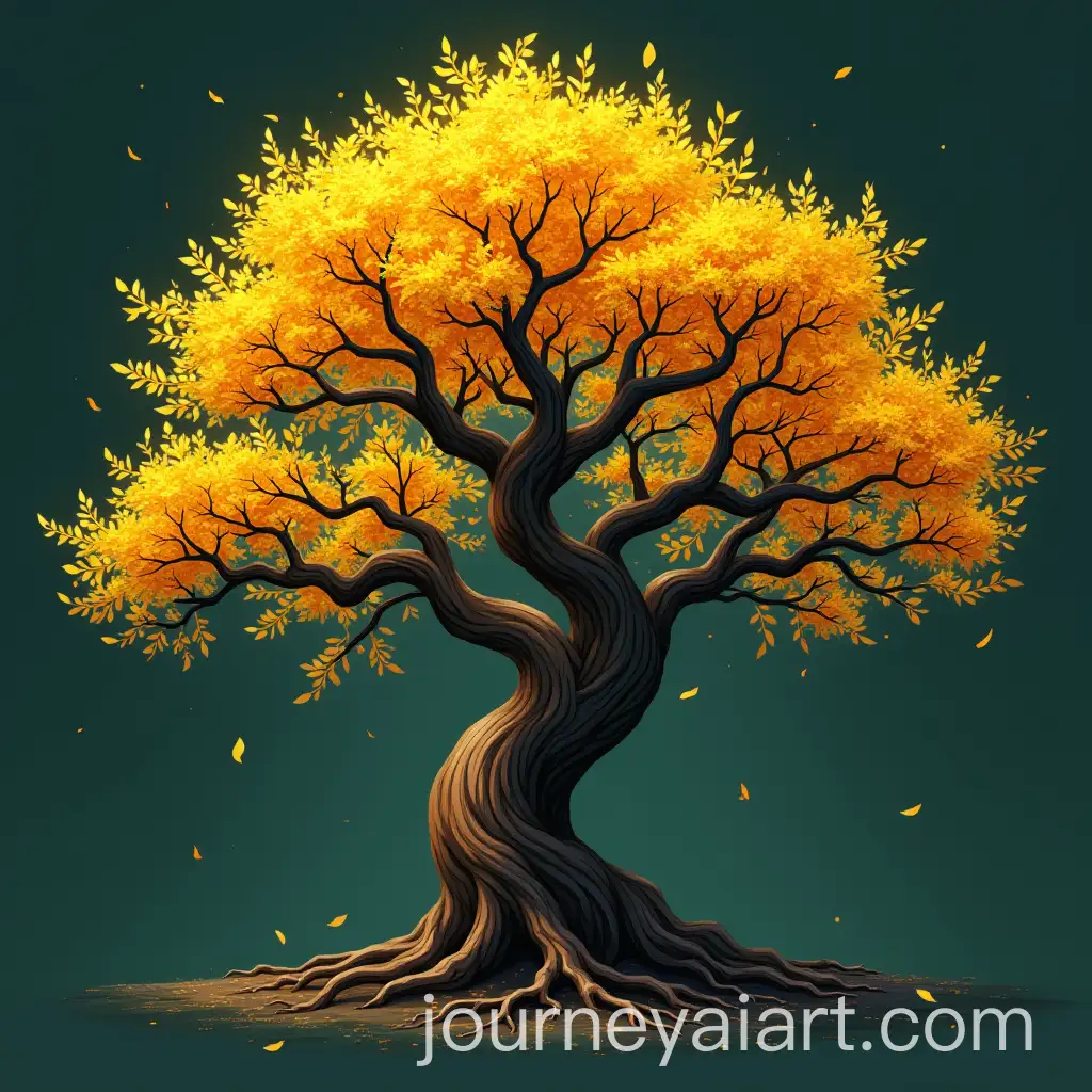 Elegant-Family-Crest-with-Majestic-Tree-Symbolizing-Prosperity