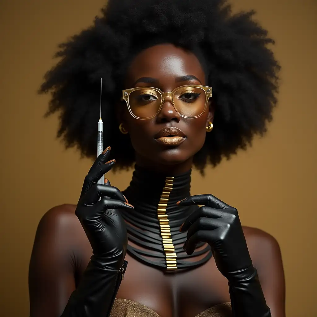 African-Goddess-with-Gold-Neck-Rings-and-Bold-Fashion-Accessories