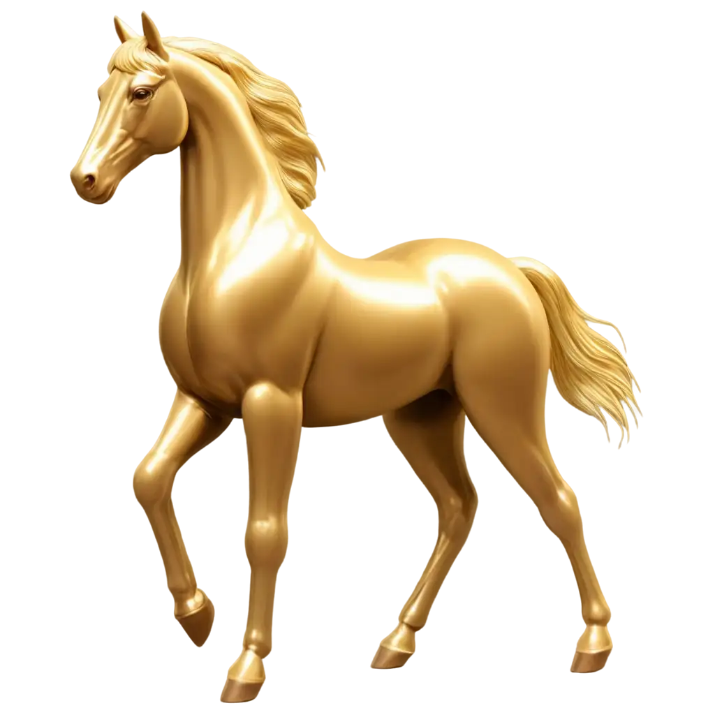 Golden-Horse-PNG-Image-Enchanting-Digital-Art-for-Versatile-Online-Applications