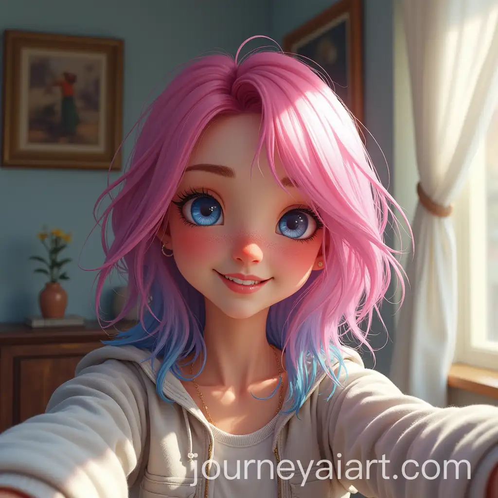 CheerAI-Image-Prompt-Expansionful-18YearOld-Russian-Girl-with-Pink-and-Blue-Hair-in-Cozy-Home-Environment