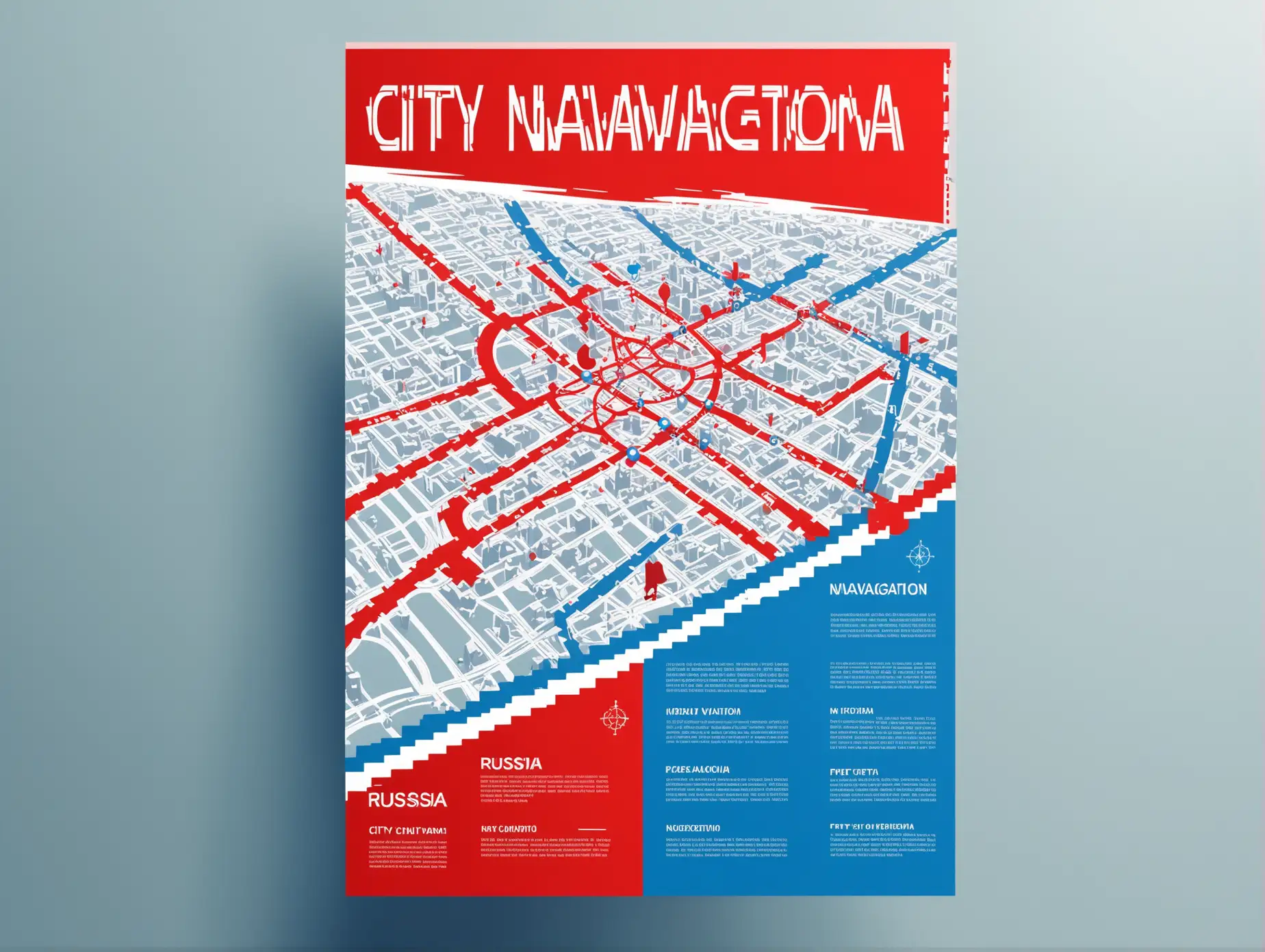 Modern-Minimalist-City-Navigation-Flyer-with-Russian-Culture-Theme