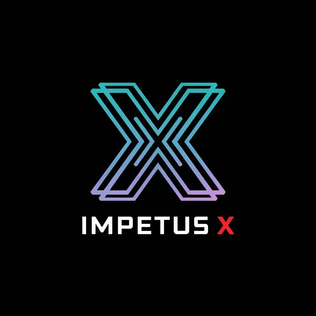 LOGO Design For Impetus X Conceptual Vector Logo with Modern Style