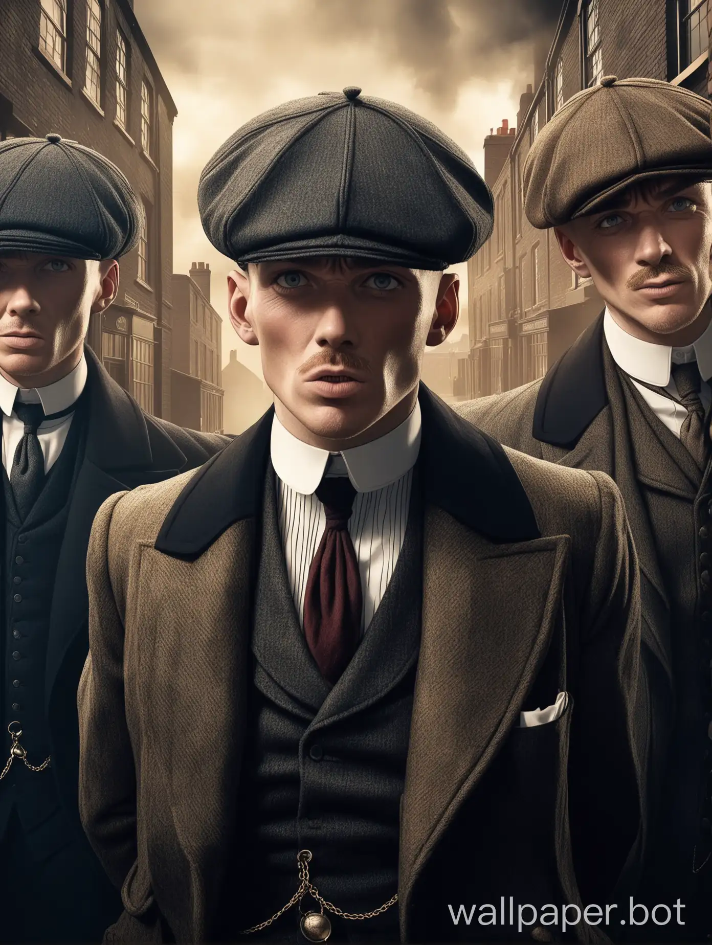 Inspiring-Wallpaper-of-Peaky-Blinders-Characters-in-Dramatic-Setting