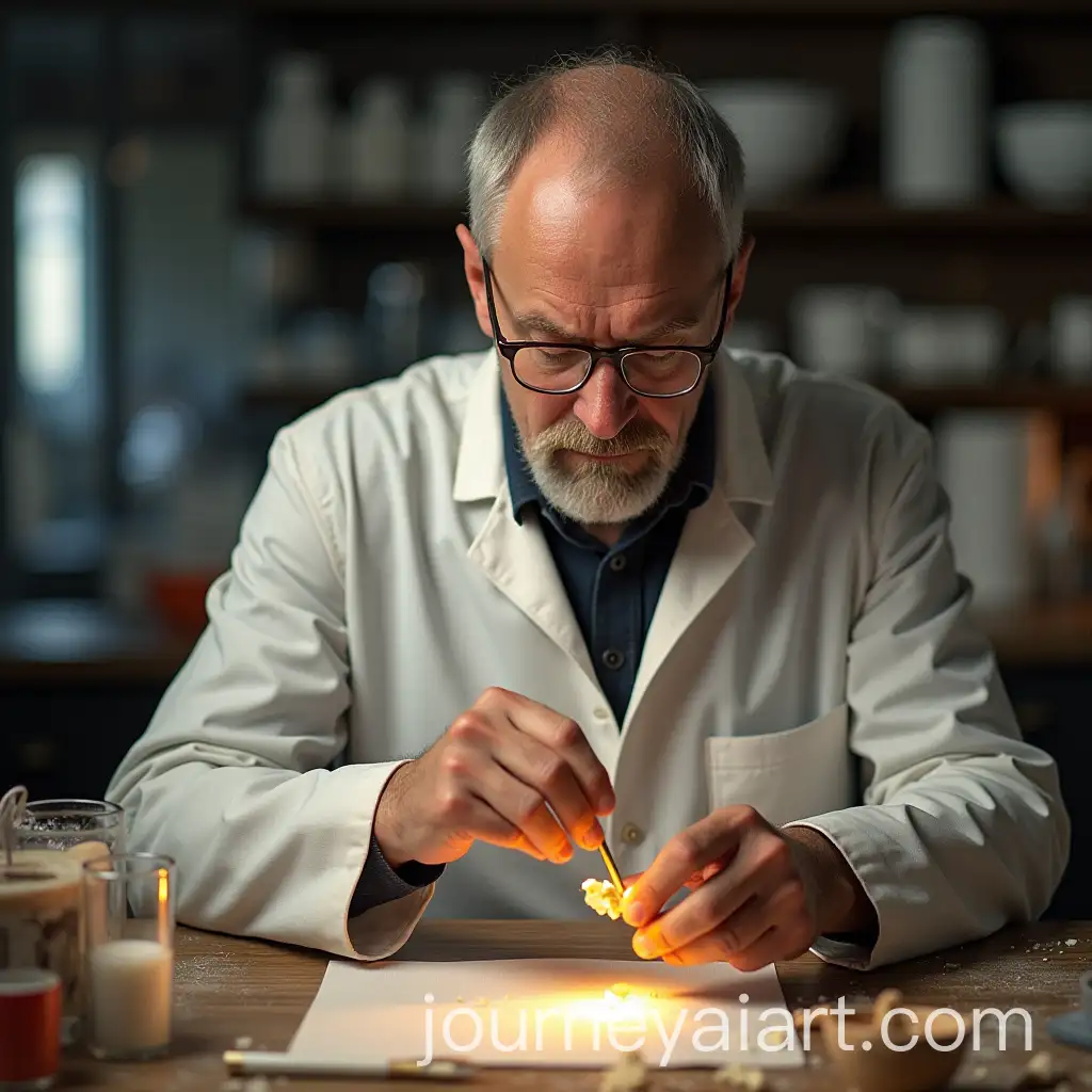 Breaking-Bad-Character-Mr-White-Crafting-Meth-in-a-Secret-Lab