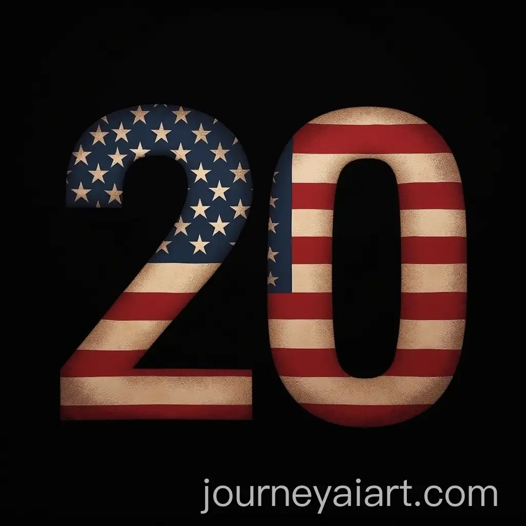 American-Flag-in-Dark-Tones-for-Album-Cover-Design