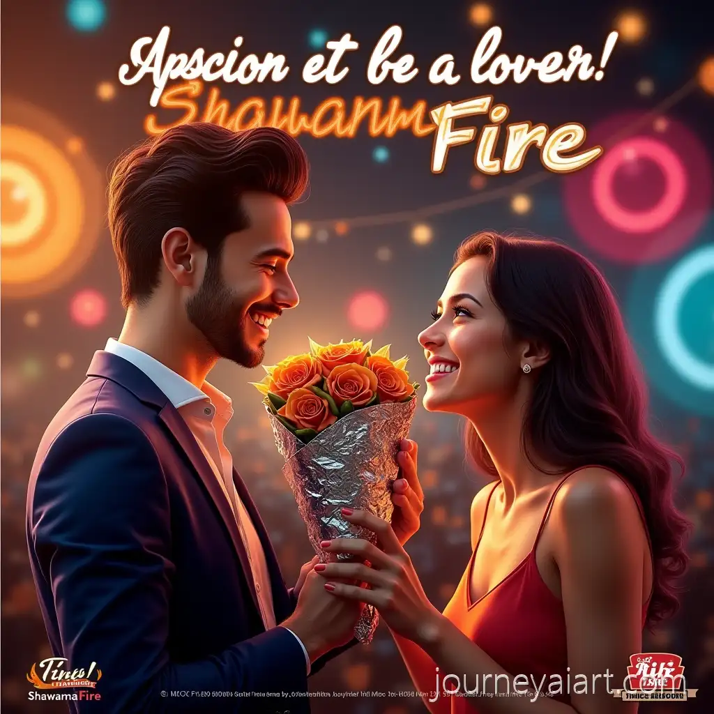 Vibrant-Shawarma-Fire-Social-Media-Ad-with-Young-Couple