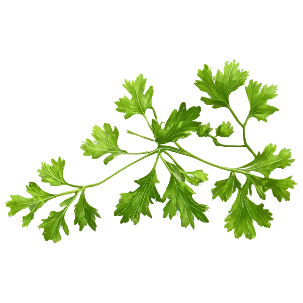 Realistic-Coriander-Leaves-PNG-Image-for-HighQuality-Visuals-and-Design