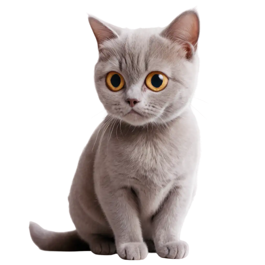 Adorable-Anime-British-Short-Hair-Cat-PNG-Create-Your-Perfect-Feline-Companion