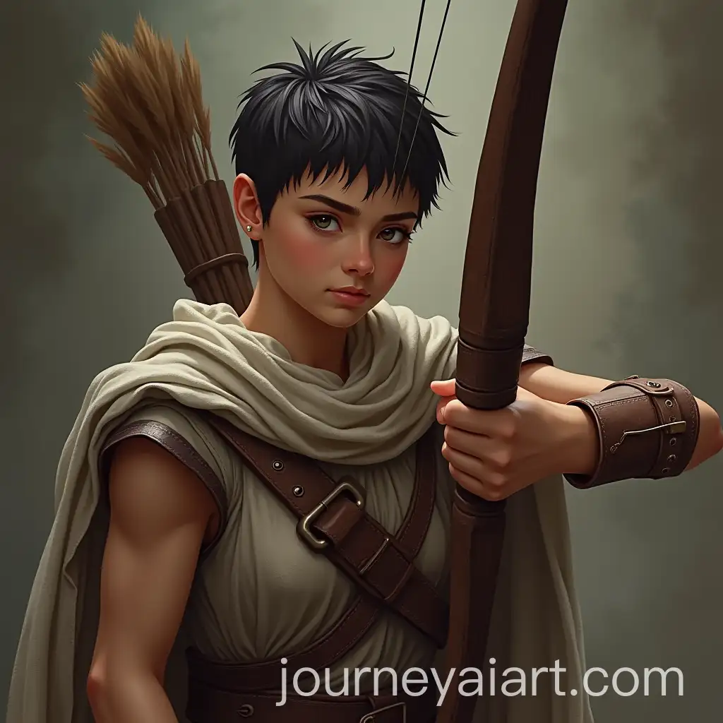 Ancient-Greek-Archer-with-Large-Bow-and-Leather-Armor