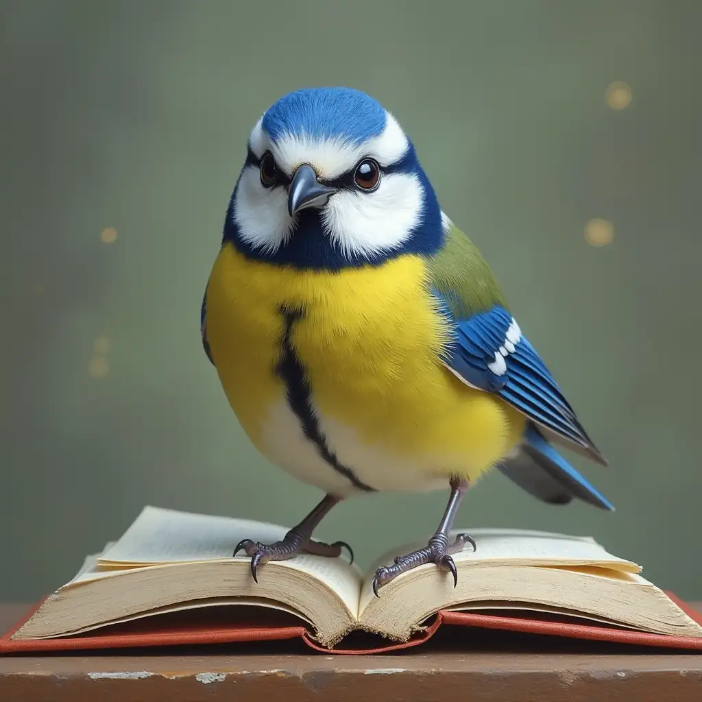 Bluetit on tej book