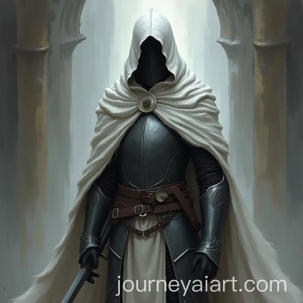 Dark-Fantasy-Knight-in-White-Cloak-Detailed-Oil-Painting