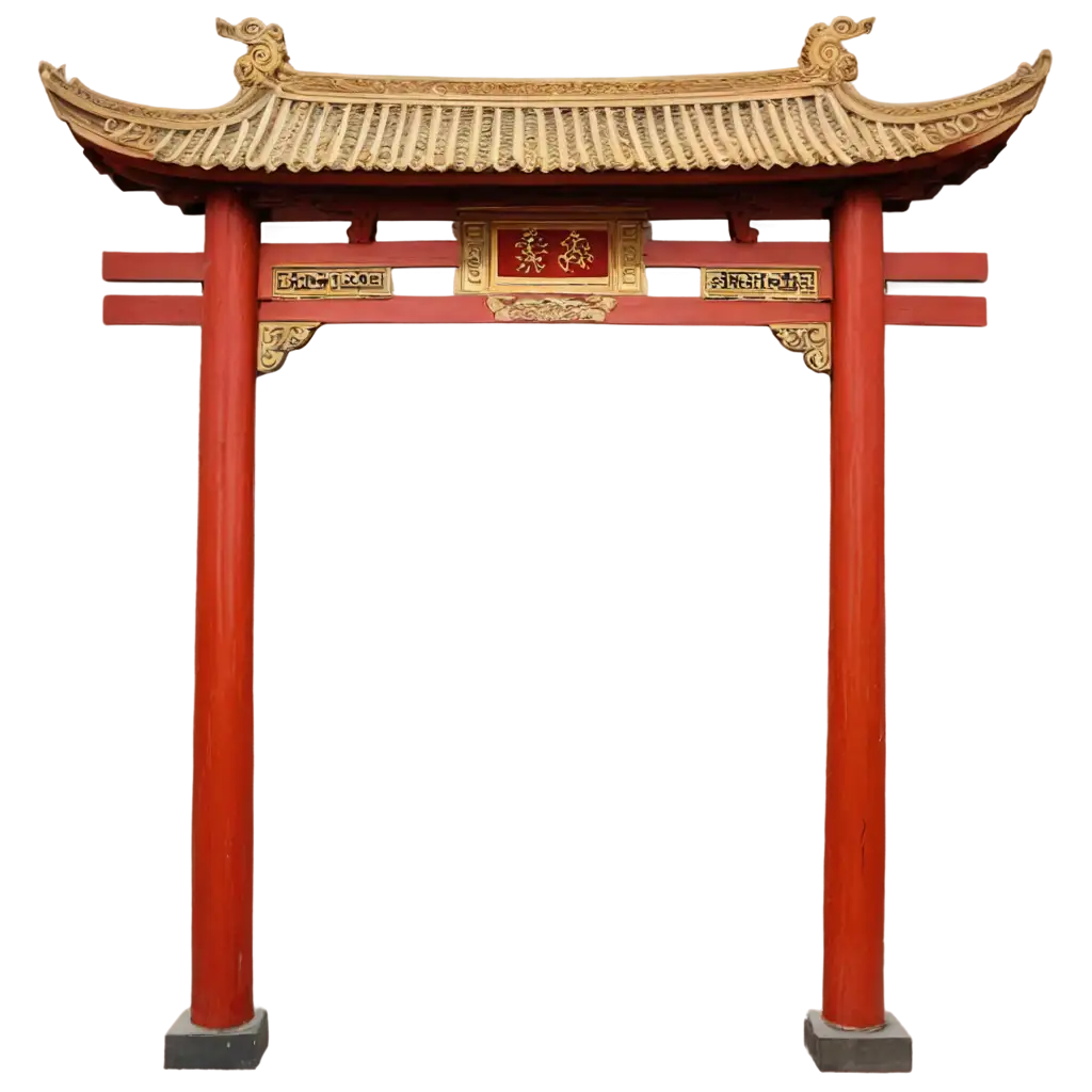 Chinese-Gate-PNG-for-PowerPoint-Slide-HighQuality-Image-for-Visual-Presentations