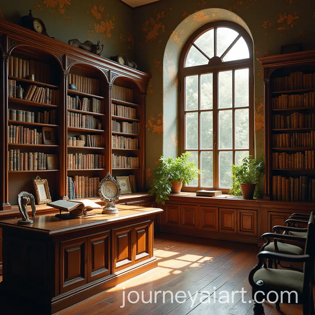 Reconstruction-of-the-Alexandria-Ancient-Library-in-a-Majestic-Setting
