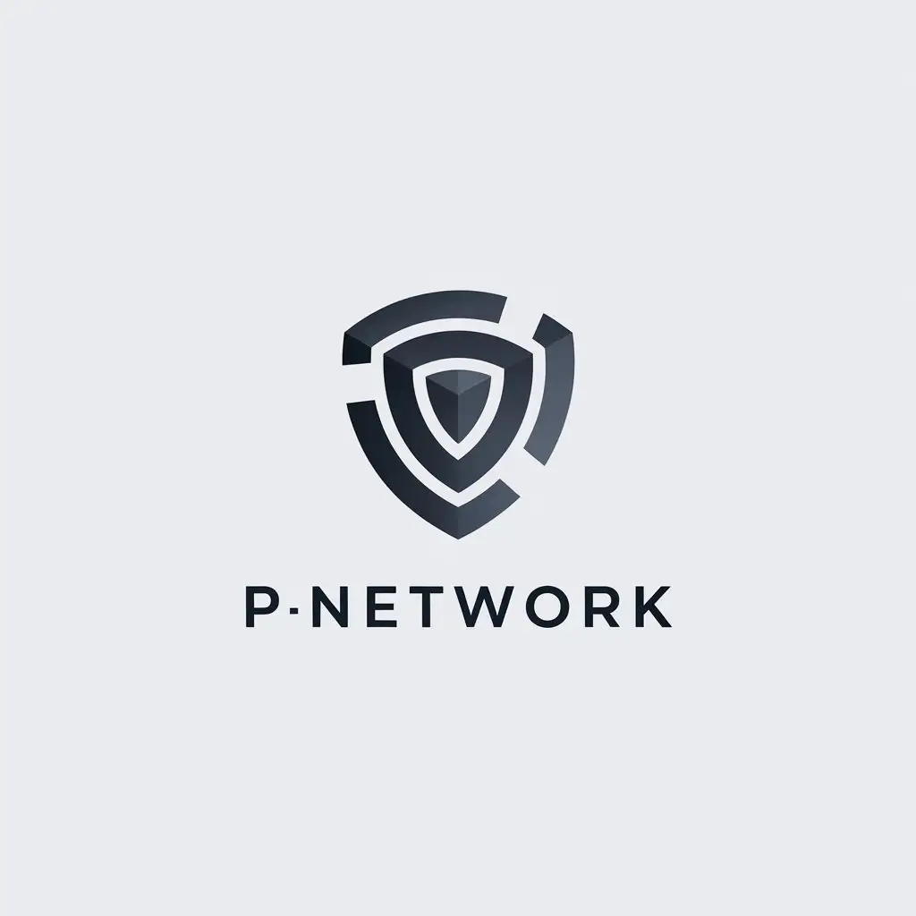 LOGO Design for PNetwork ITSecurity Proxmox Hypervisor with Minimalistic Style for Technology Industry