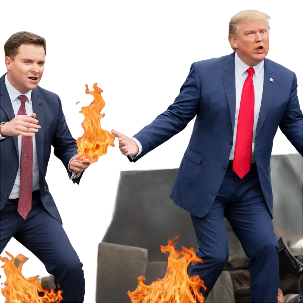 Trump-and-J-D-Vance-Burning-and-Screaming-in-Hell-SEOOptimized-PNG-Image-Concept