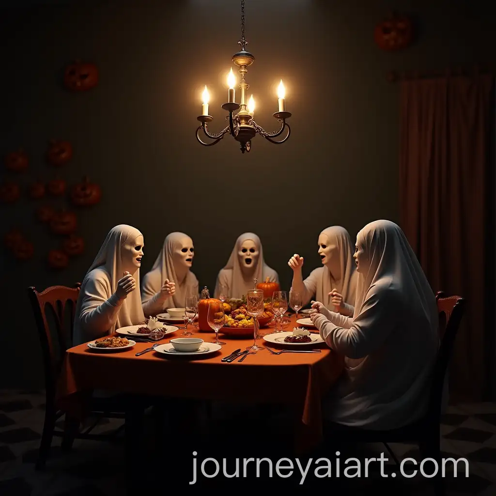 Halloween-Ghostly-Feast-at-the-Dining-Table