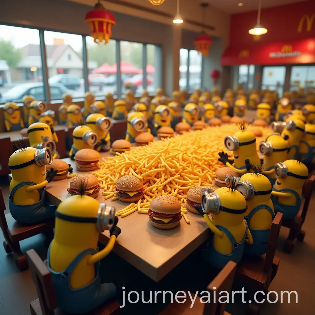 Minions-Feasting-on-Burgers-and-Fries-Inside-McDonalds-Restaurant