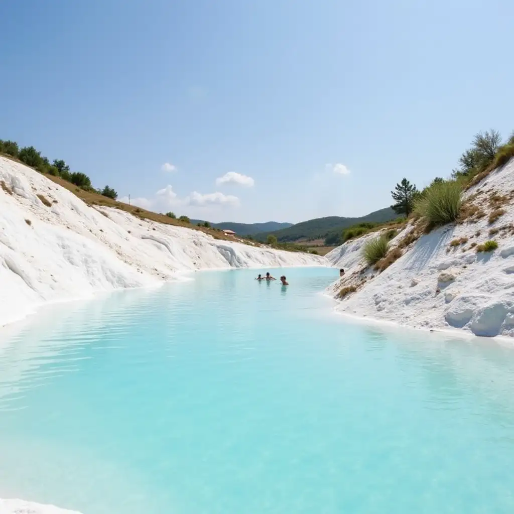 The Thermo Pools of Pamukkale