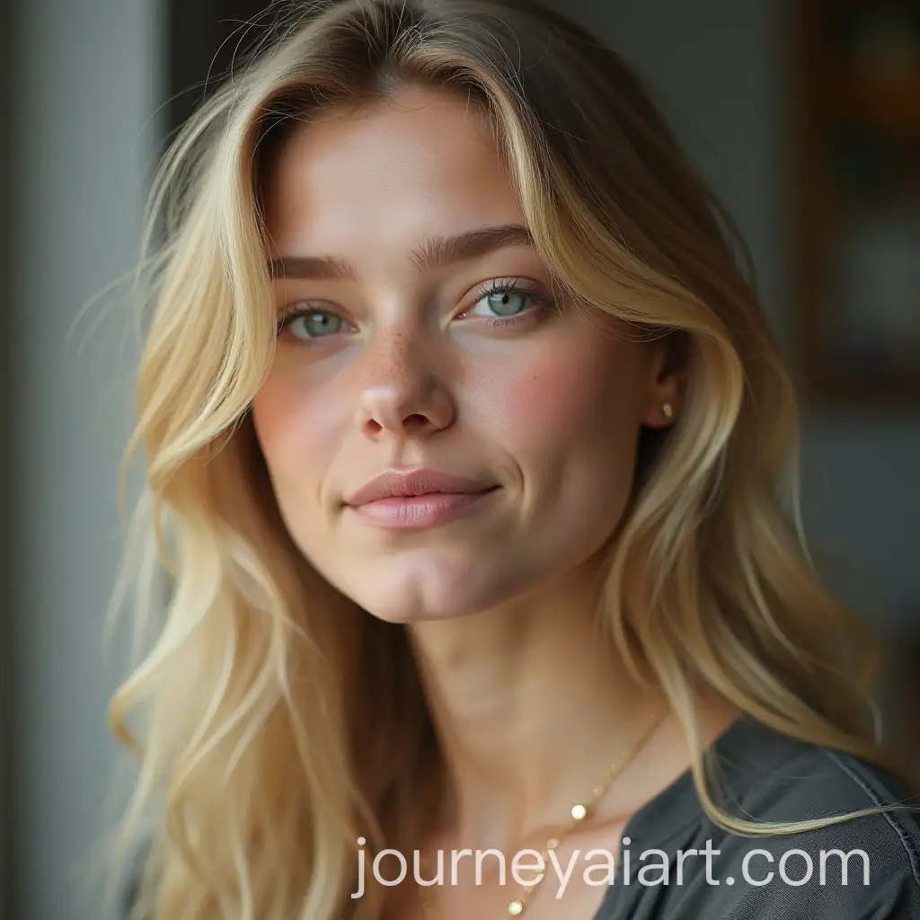 Young-Blond-Woman-in-Mini-Skirt-Symbolizing-the-Euro-Currency