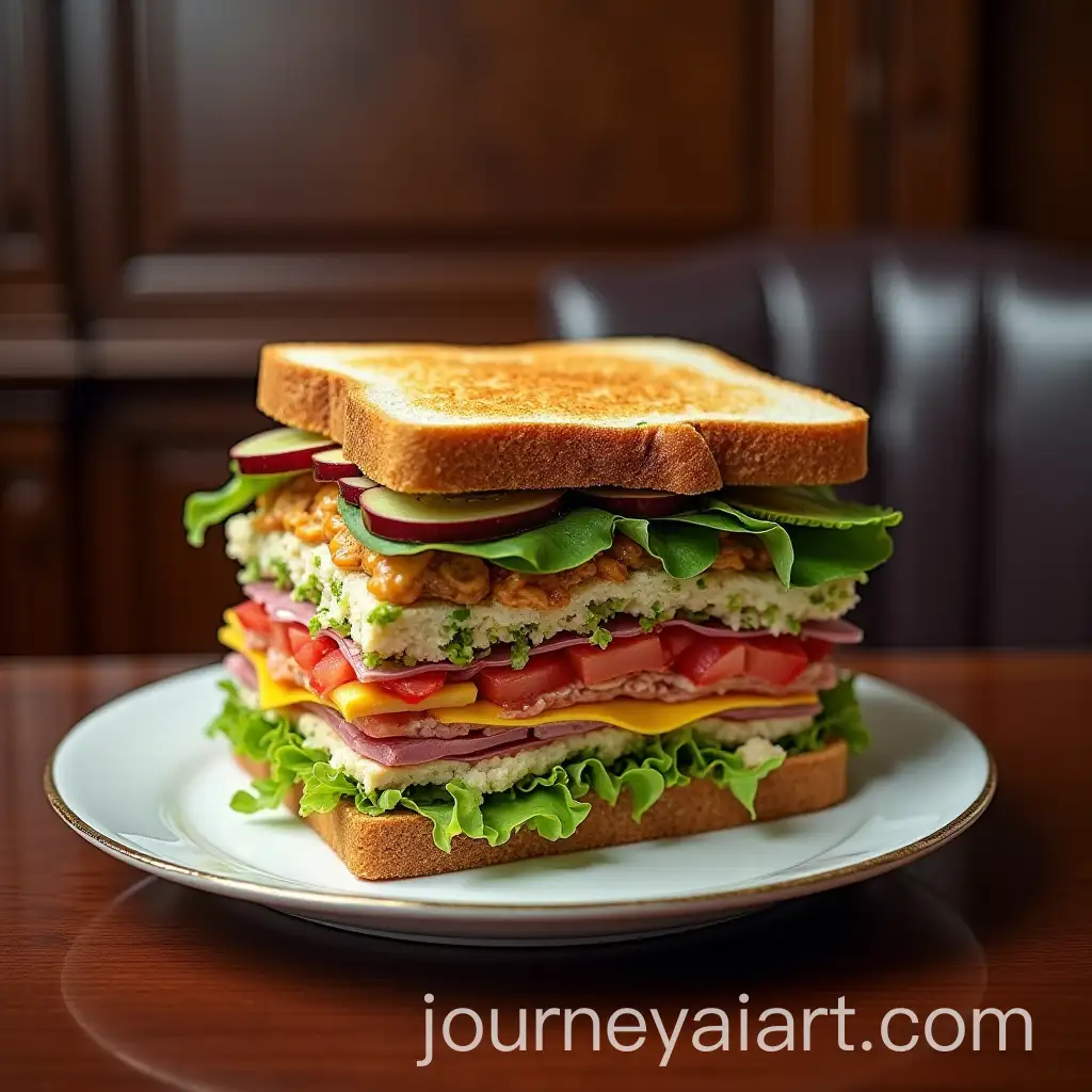 Oversized-Sandwich-on-Government-Desk-with-Satirical-Caption