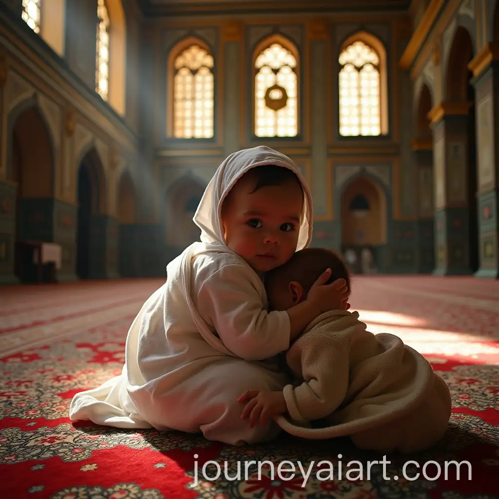 Nursing-Child-Inside-the-Shrine-of-Imam-Ali