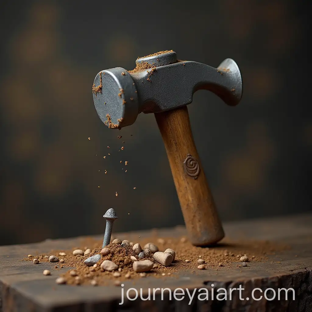 Hammer-and-Nail-Hitting-Effect-in-AR-Environment