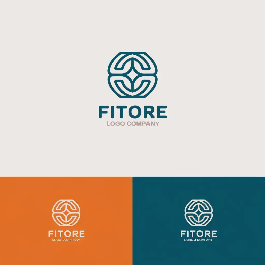 LOGO Design for Fitore Synthetic Vector Logo Design in Moderate and Clear Background Colors