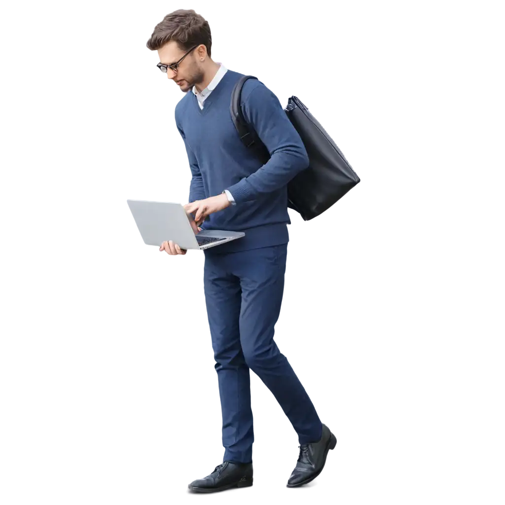 Man-Character-Pressing-Laptop-PNG-Technology-and-Business-Concept-Illustration